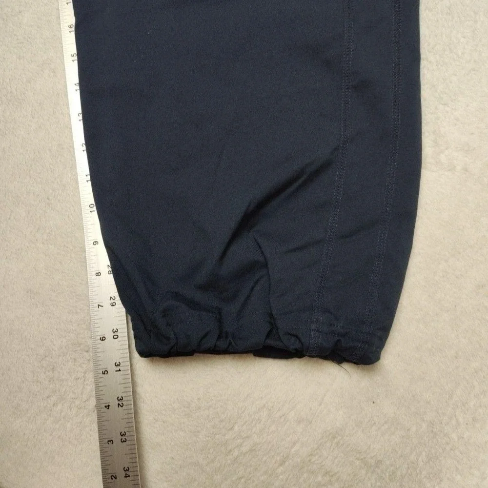 Nike‎ Track Pants Mens L Blue Woven Workout Lightweight Running Training 377788